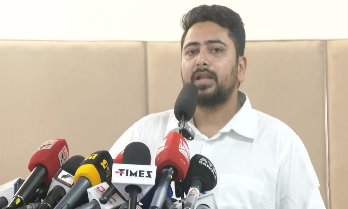 জাতীয় নাগরিক পার্টির (এনসিপি) আহ্বায়ক নাহিদ ইসলাম। ছবি- সংগৃহীত