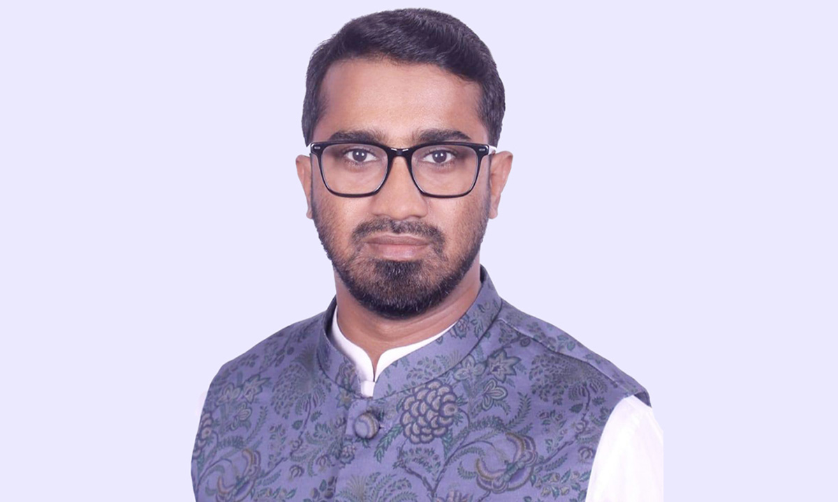 গণঅধিকার পরিষদের সাধারণ সম্পাদক রাশেদ খান। ছবি- সংগৃহীত