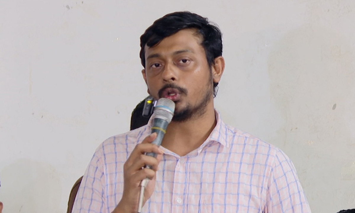 এনসিপির মুখ্য সমন্বয়ক নাসীরুদ্দীন পাটওয়ারী। ছবি- সংগৃহীত