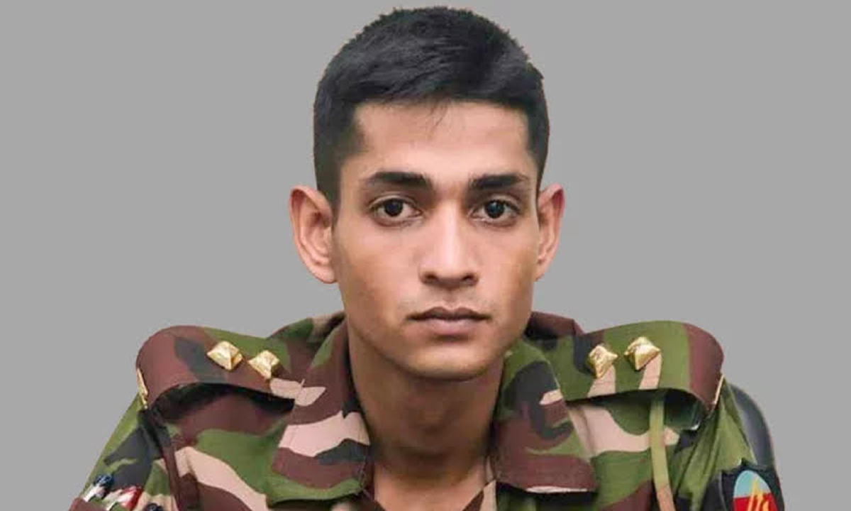 নিহত তানজিম ছারোয়ার নির্জন। ছবি- সংগৃহীত