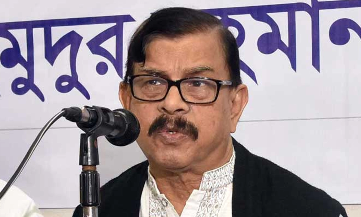 নাগরিক ঐক্যের সভাপতি মাহমুদুর রহমান মান্না। ছবি : সংগৃহীত