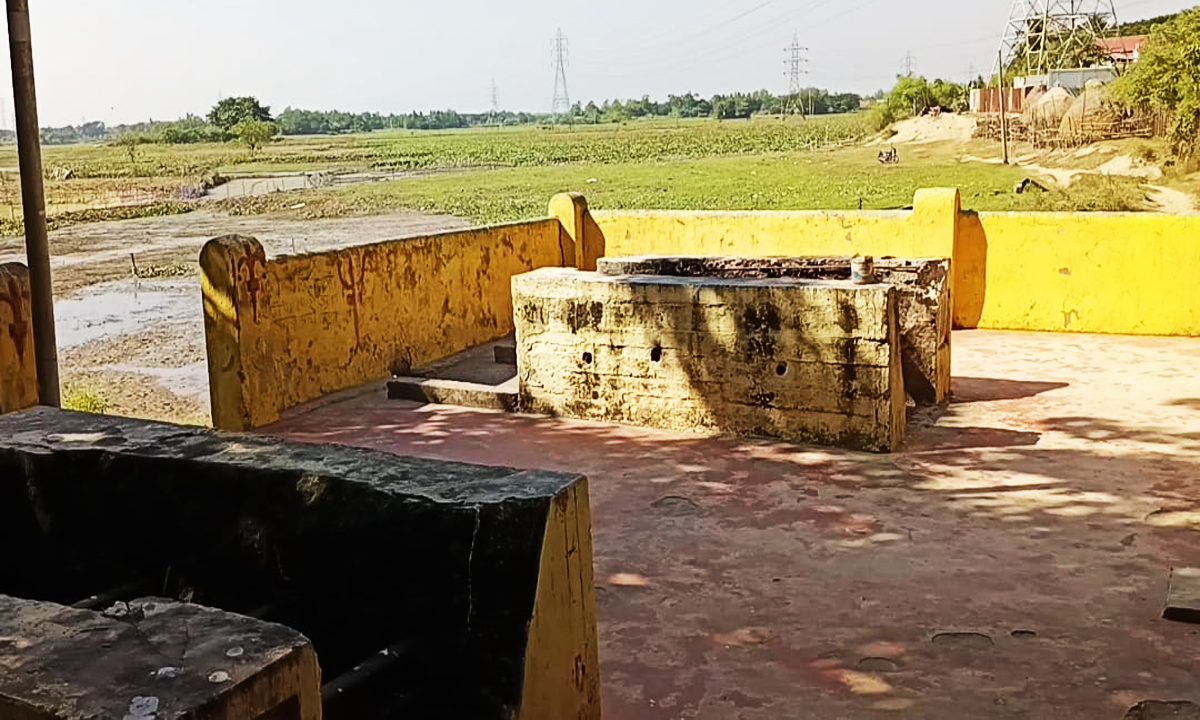 শ্মশানঘাট। ছবি- রূপালী বাংলাদেশ