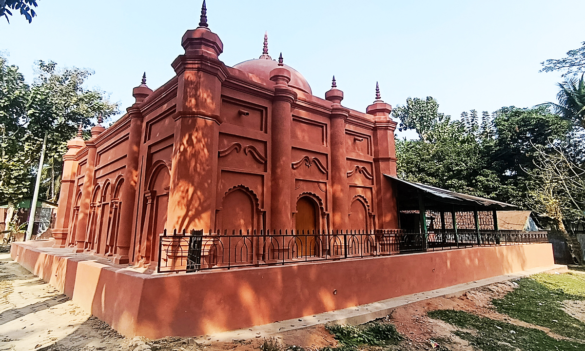 সেকান্দরনগর সাহেববাড়ি জামে মসজিদ। ছবি : রূপালী বাংলাদেশ