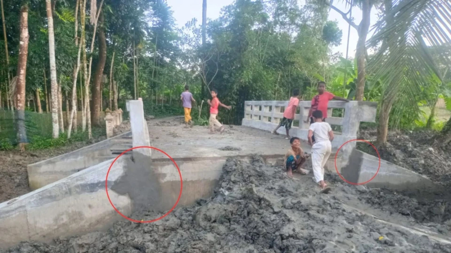 কালভার্টে ফাটল