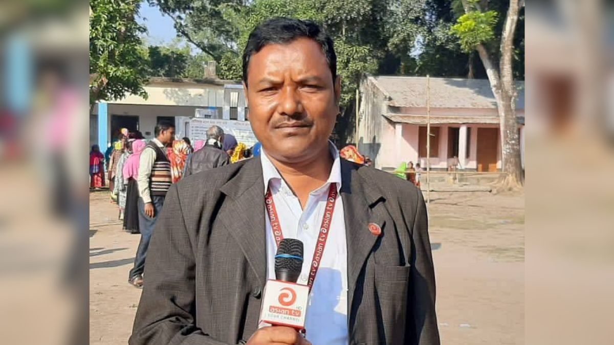 রাণীশংকৈল প্রেসক্লাব সভাপতি আশরাফুল আলম।