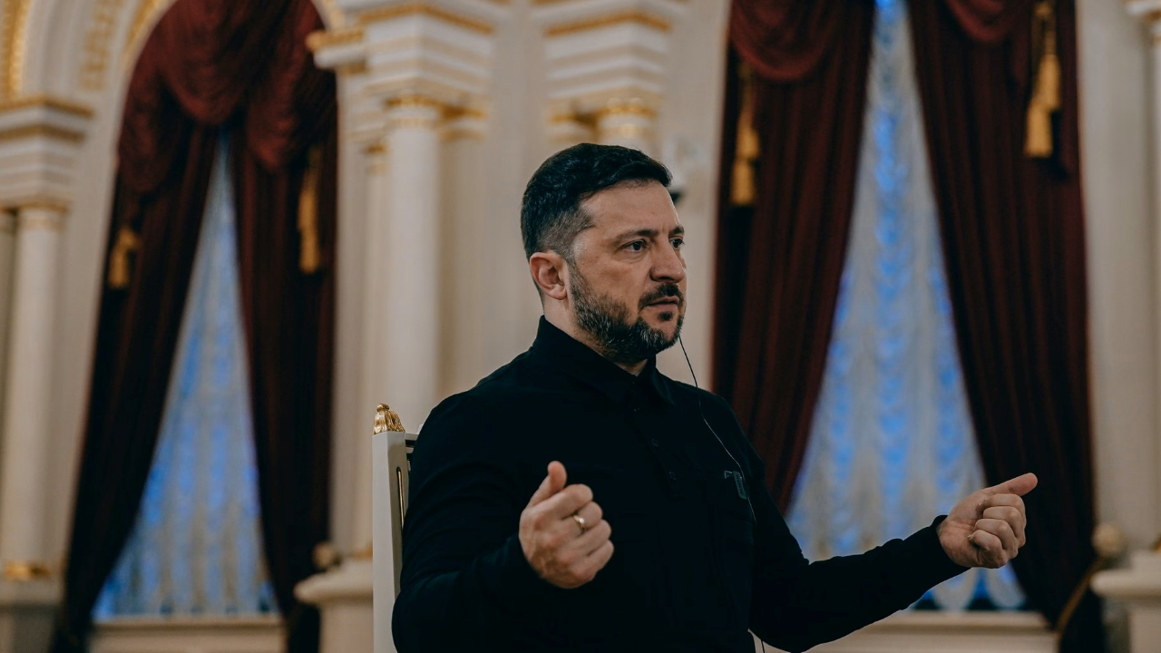 ইউক্রেনের প্রেসিডেন্ট জেলেনস্কি। ছবি- সংগৃহীত