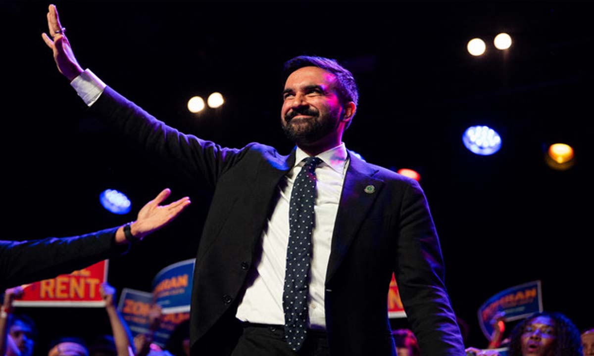 জোহরান মামদানি। ছবি- সংগৃহীত