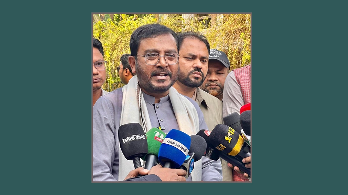 এবি পার্টির চেয়ারম্যান মজিবুর রহমান মঞ্জু। ছবি- রূপালী বাংলাদেশ