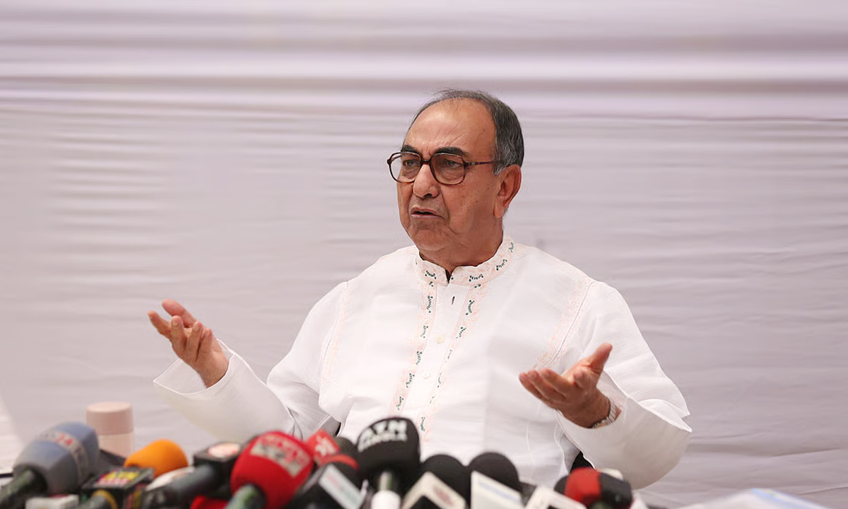 বিএনপির জাতীয় স্থায়ী কমিটির সদস্য মির্জা আব্বাস। ছবি- সংগৃহীত