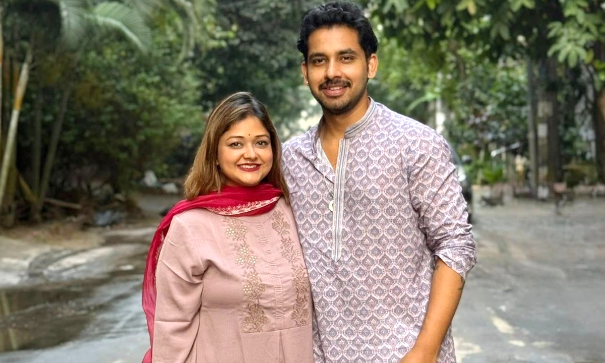 অভিনেতা যাহের আলভীর ও আফরা ইবনাত ইকরা। ছবি : সংগৃহীত