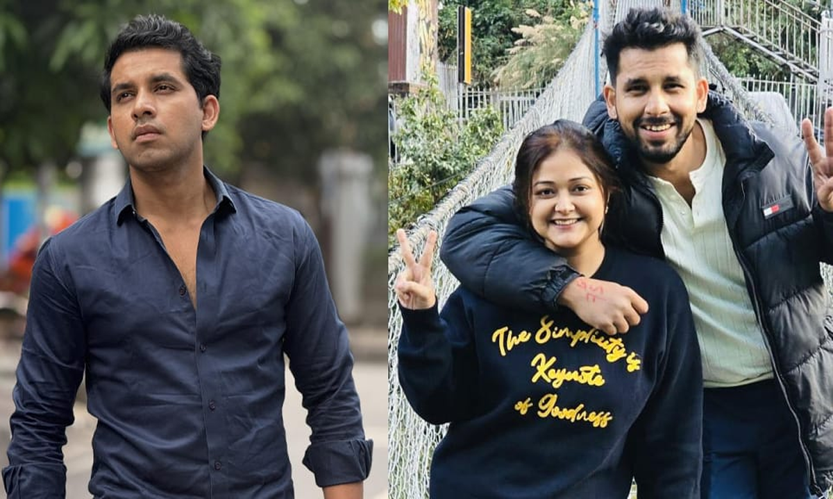 যাহের আলভী ও স্ত্রী আফরা ইভনাত খান ইকরা। ছবি - সংগৃহীত