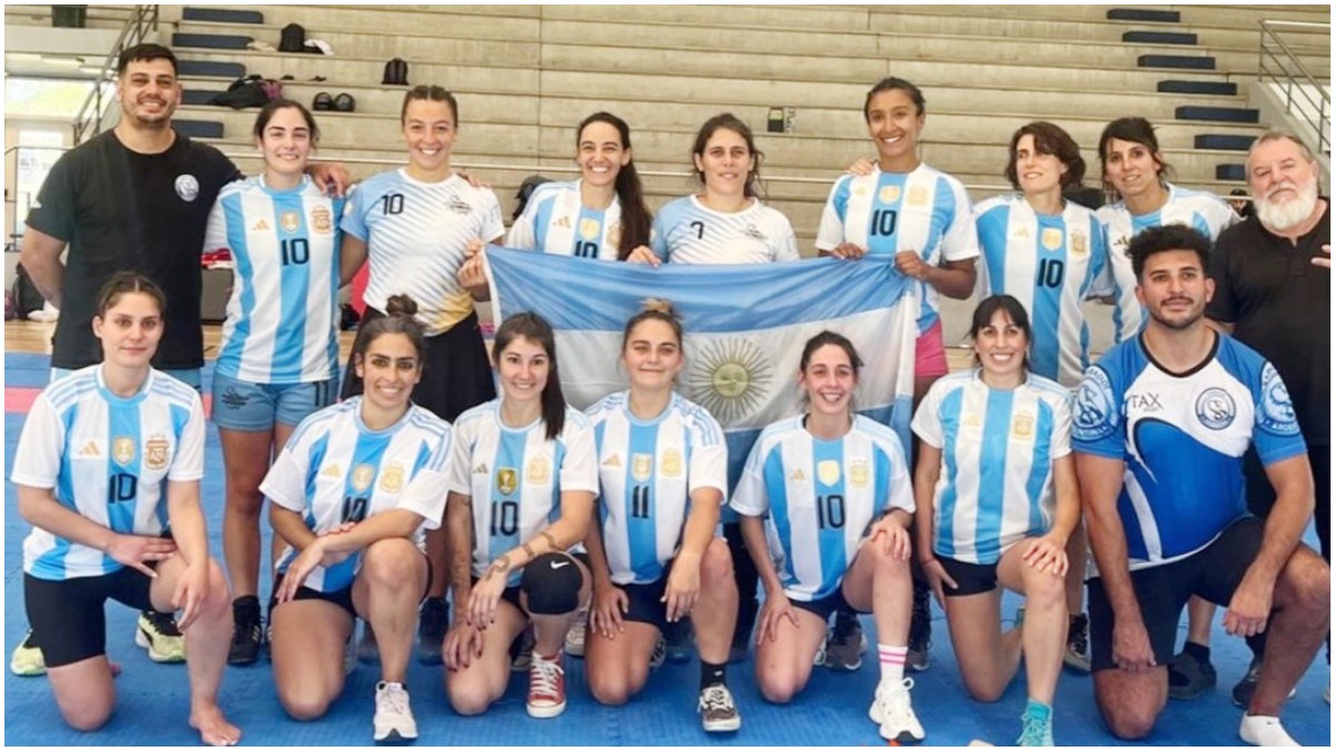 আর্জেন্টিনা নারী কাবাডি দল। ছবি- সংগৃহীত