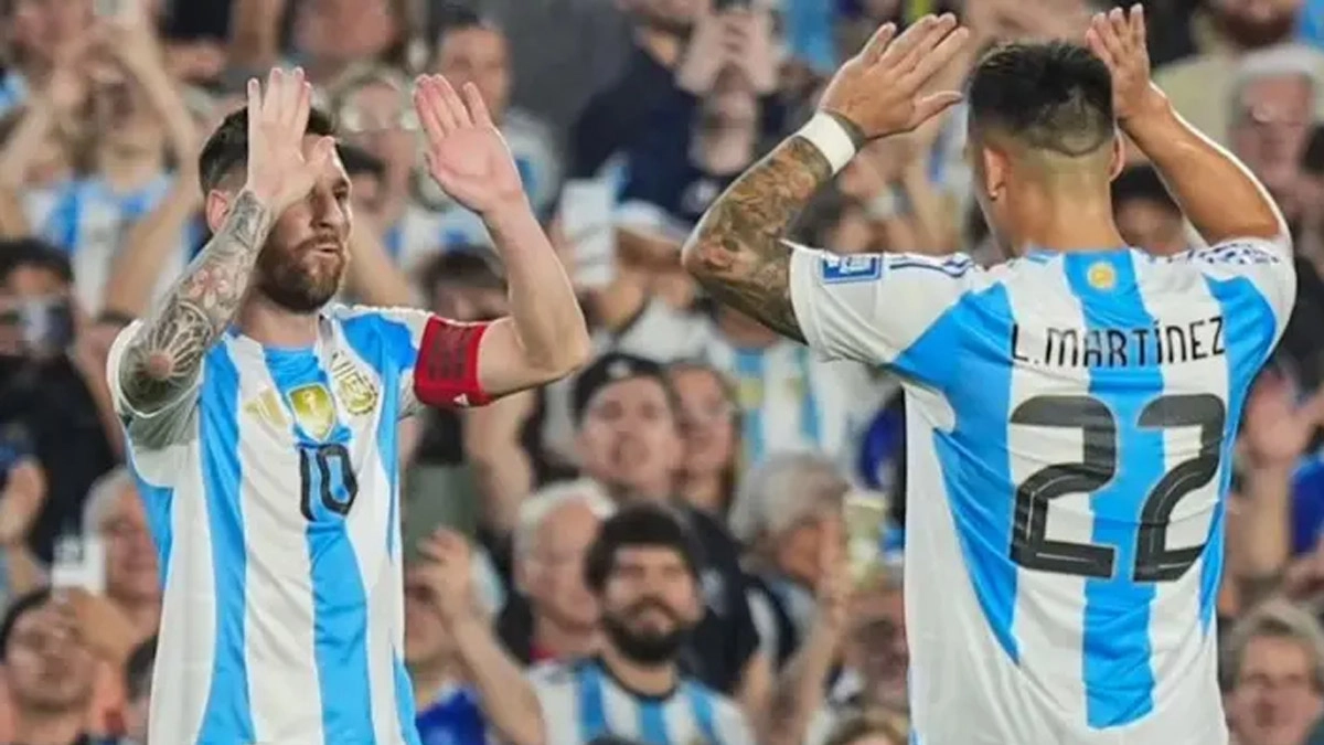 মেসি-মার্তিনেজের গোলে জয়  পেয়েছে আর্জেন্টিনা। ছবি- সংগৃহীত