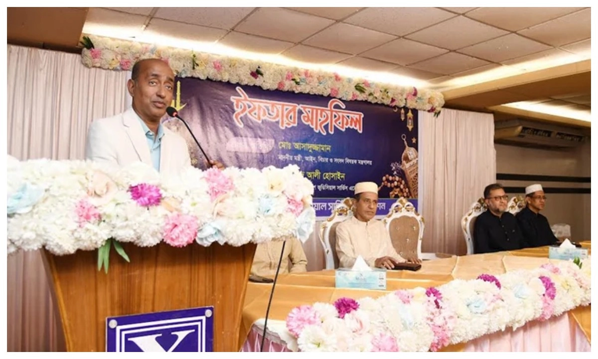 আইন, বিচার ও সংসদ বিষয়ক মন্ত্রী মো. আসাদুজ্জামান। ছবি- সংগৃহীত