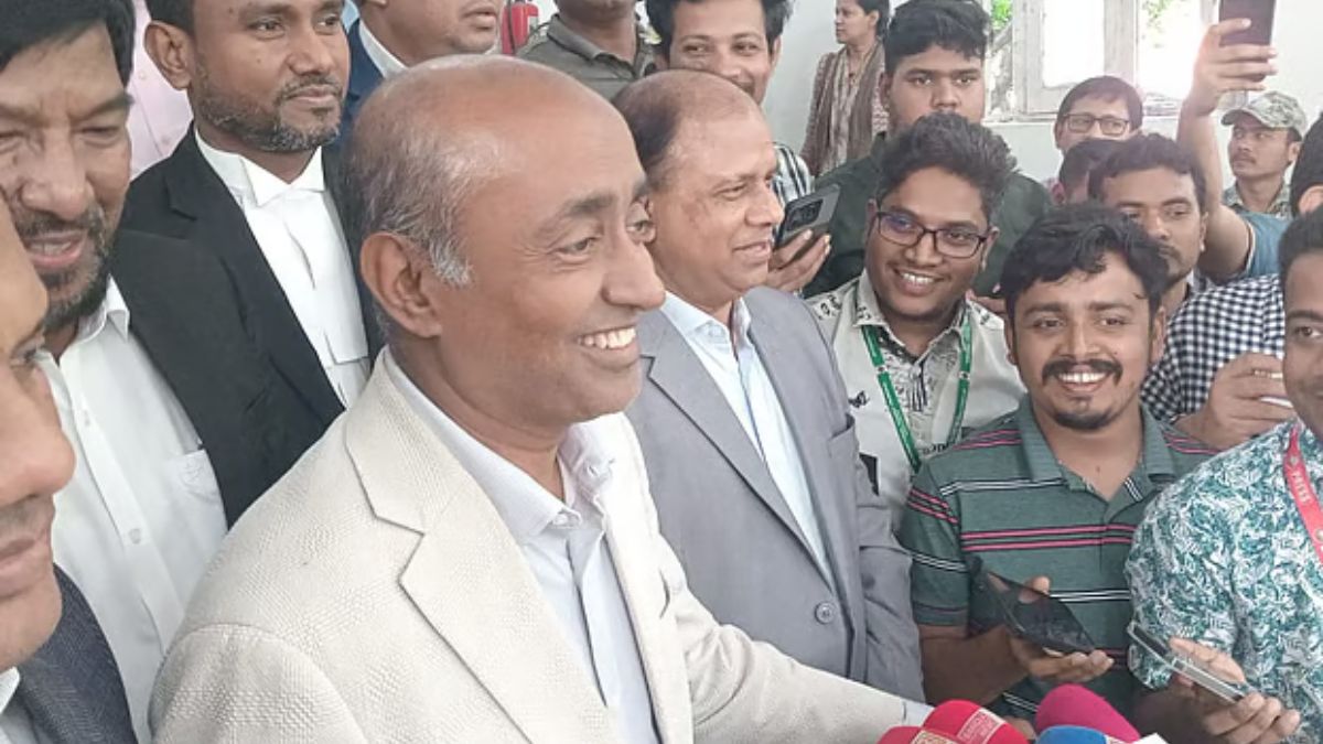 কথা বলেন আইনমন্ত্রী মো. আসাদুজ্জামান। ছবি : সংগৃহীত
