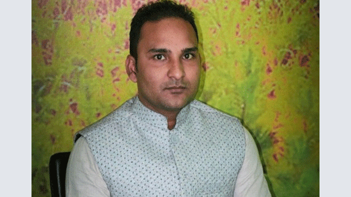 গ্রেপ্তার  চাঁপাইনবাবগঞ্জ জেলা শাখার সাবেক সভাপতি নাহিদ শিকদার।  ছবি- সংগৃহীত