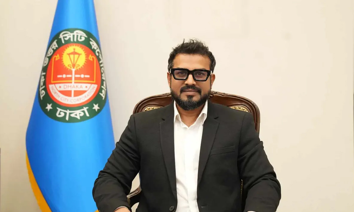 ঢাকা উত্তর সিটি করপোরেশন প্রশাসক মোহাম্মদ এজাজ। ছবি- সংগৃহীত