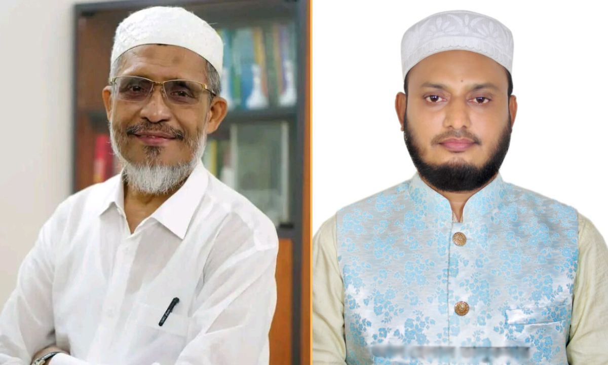 বিএনপি প্রার্থী মো. লুৎফুজ্জামান বাবর ও জামায়াত প্রার্থী মো. আল হেলাল তালুকদার। ছবি : রূপালী বাংলাদেশ