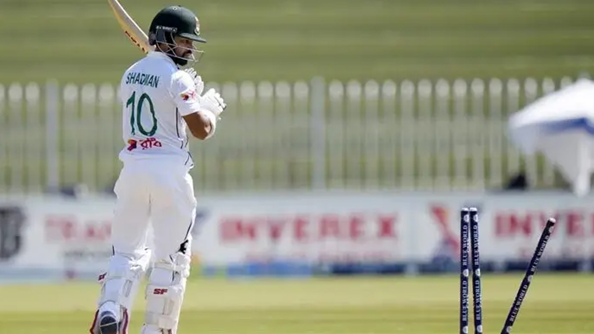 ৭৮ রান করে সাজঘরে ফেরেন সাদমান ইসলাম।     ছবি- সংগৃহীত