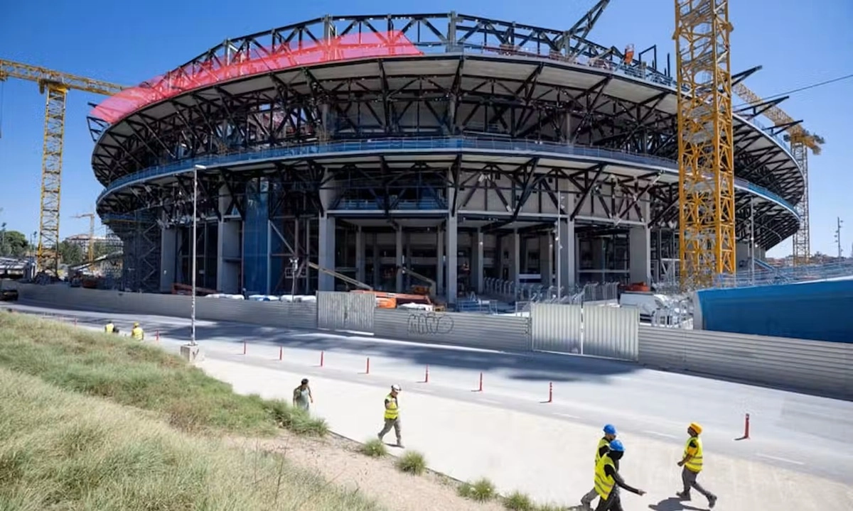 সংস্কার কাজের জটিলতায় ন্যু ক্যাম্প। ছবি- সংগৃহীত