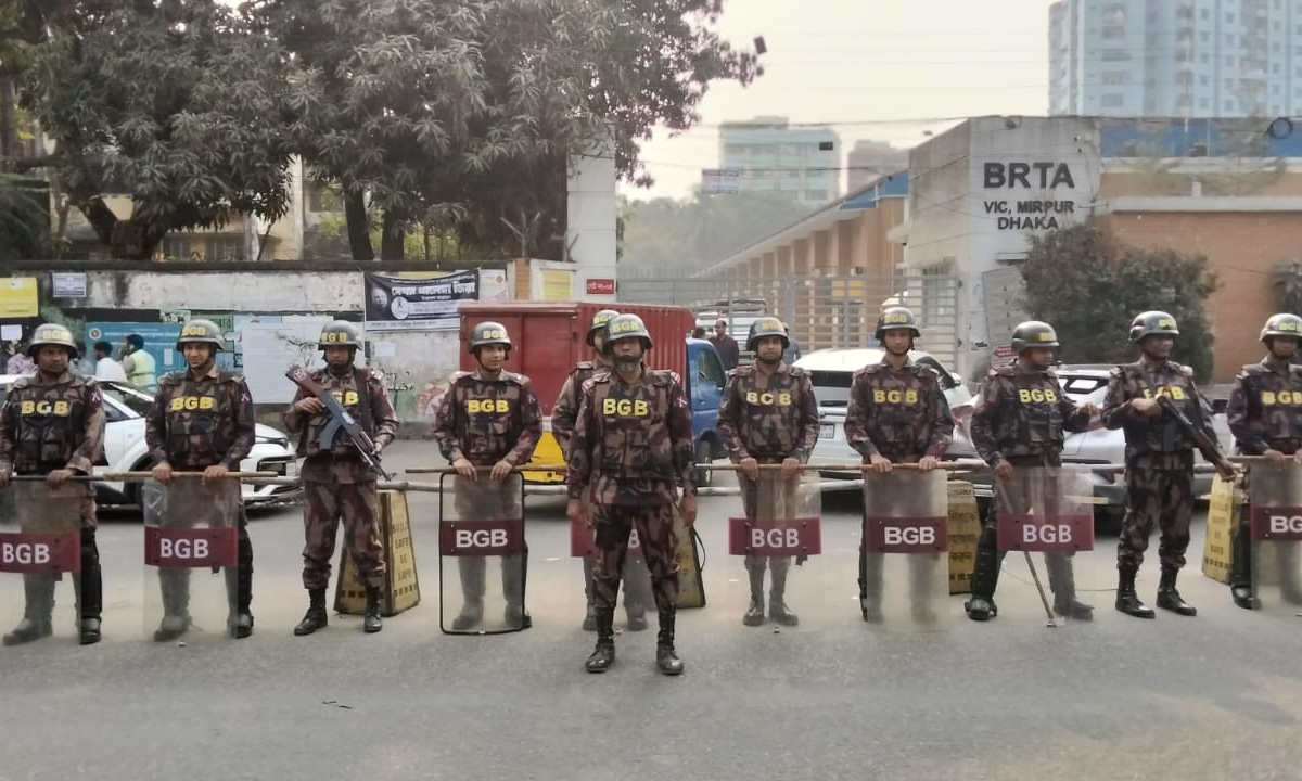 বর্ডার গার্ড বাংলাদেশ । ছবি : রূপালী বাংলাদেশ