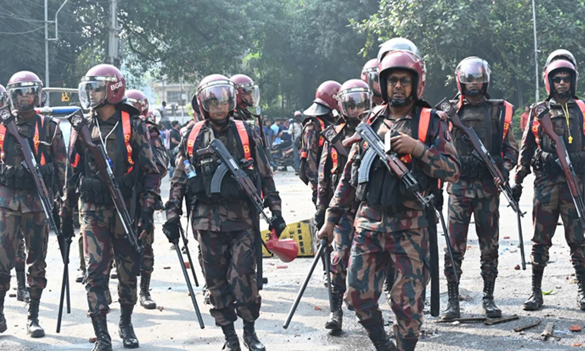 বর্ডার গার্ড বাংলাদেশ। ছবি : সংগৃহীত