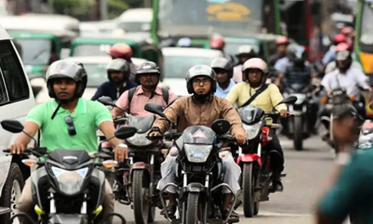 সারাদেশে টানা তিনদিন বন্ধ থাকবে মোটরসাইকেল চলাচল। ছবি : সংগৃহীত