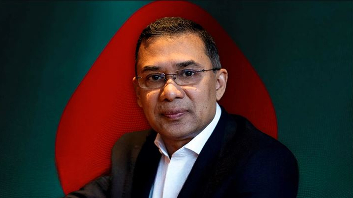 বিএনপির ভারপ্রাপ্ত চেয়ারম্যান তারেক রহমান। ছবি- সংগৃহীত
