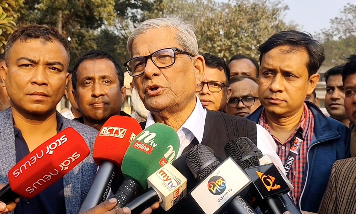 বিএনপি মহাসচিব মির্জা ফখরুল। ছবি- সংগৃহীত