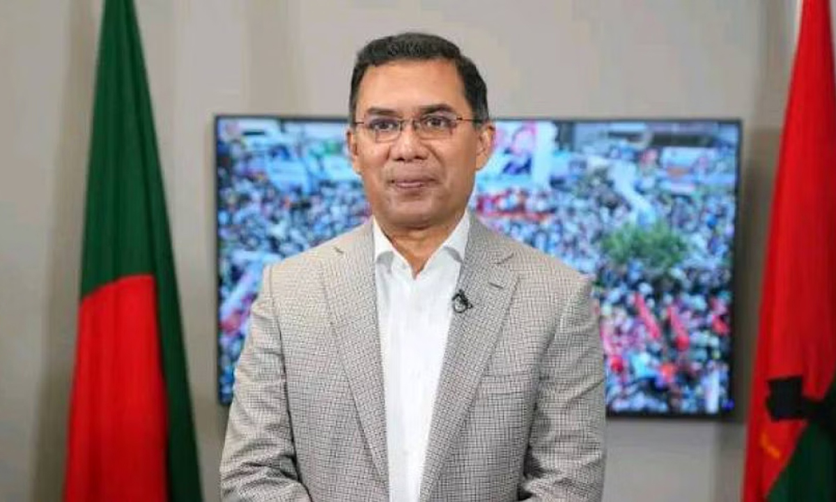 বিএনপির ভারপ্রাপ্ত চেয়ারম্যান তারেক রহমান। ছবি- সংগৃহীত