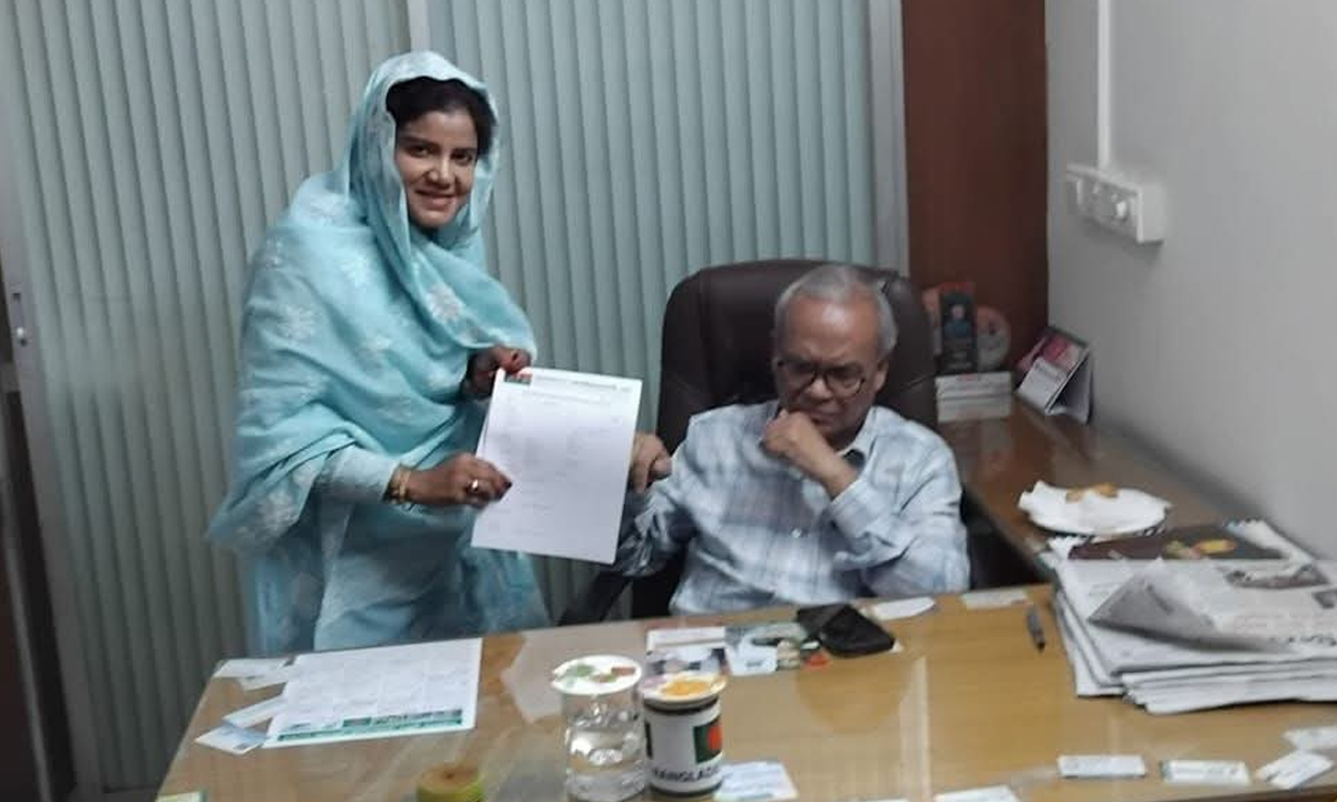 নুরজাহান বেগম হ্যাপী। ছবি : সংগৃহীত