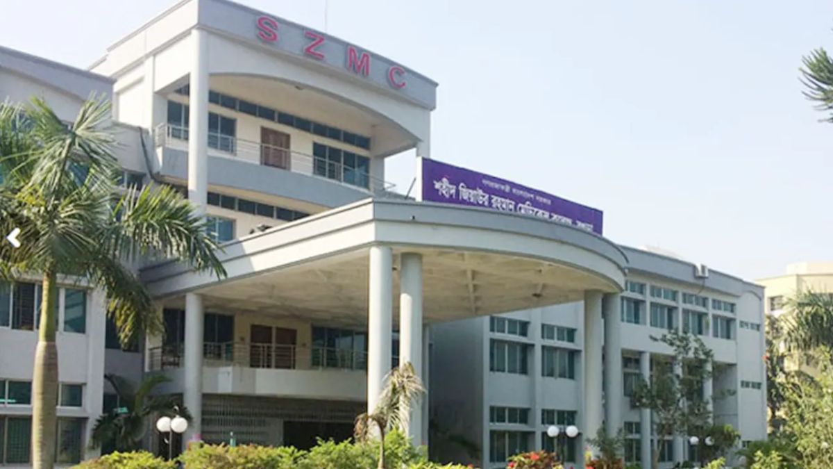 বগুড়া শহীদ জিয়াউর রহমান মেডিকেল কলেজ হাসপাতাল। ছবি- রূপালী বাংলাদেশ