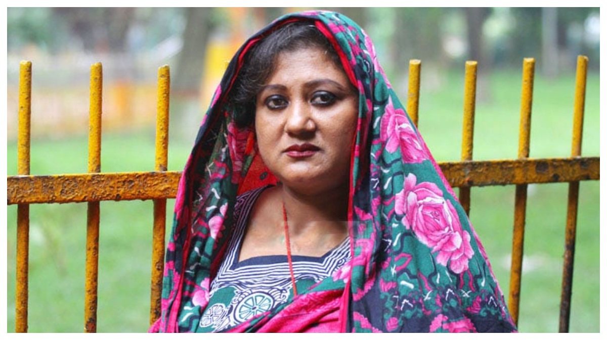 চিত্রনায়িকা শাহিনা শিকদার বনশ্রী। ছবি- সংগৃহীত