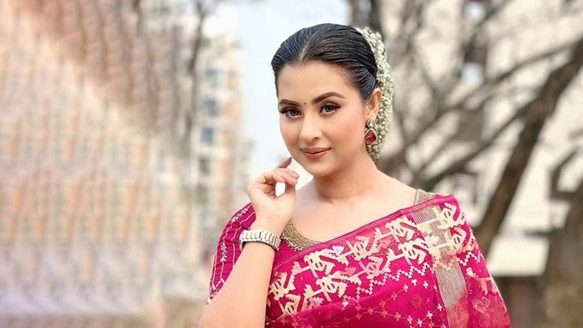 চিত্রনায়িকা বুবলী। ছবি : সংগৃহীত