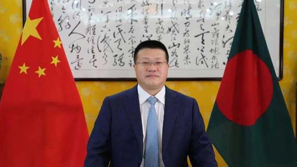 চীনা রাষ্ট্রদূত ইয়াও ওয়েন।     ছবি- সংগৃহীত