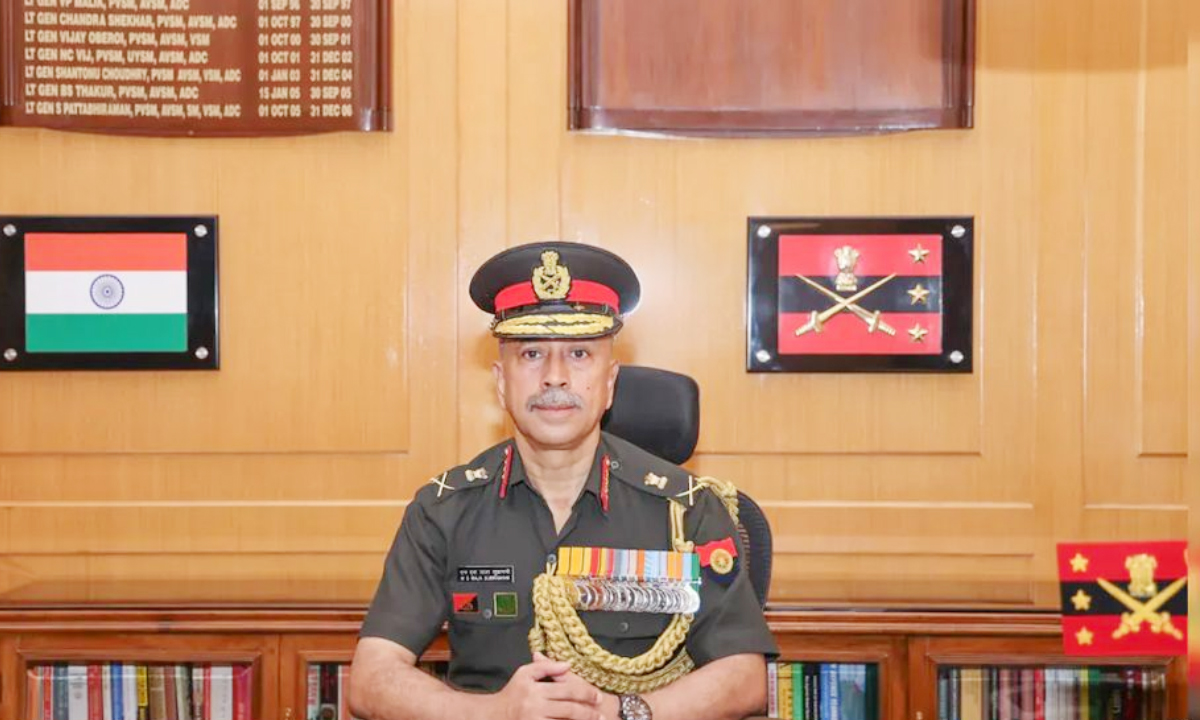 ভারতের নতুন সেনাপ্রধান লেফটেন্যান্ট জেনারেল এন এস রাজা সুব্রামানি। ছবি : সংগৃহীত