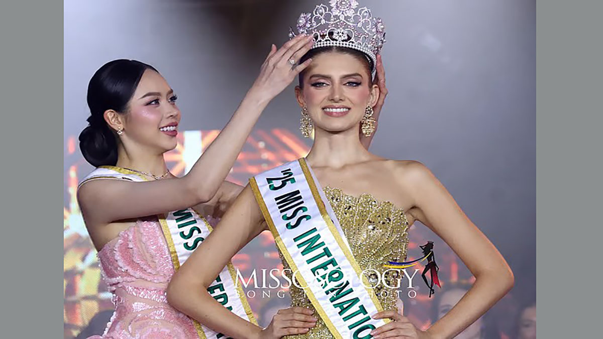 সেরার মুকুট জিতে নিয়েছেন মিস কলম্বিয়া কাতালিনা দুকেহ। ছবি- সংগৃহীত