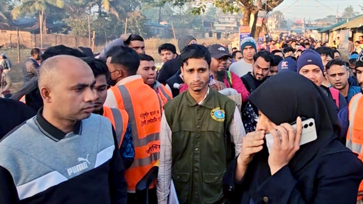 পর্যটক উপজেলা নির্বাহী কর্মকর্তা (ইউএনও) তানজিলা তাসনিমকে প্রকাশ্যে গ্রেপ্তারের হুমকি দিয়েছেন।  ছবি- সংগৃহীত