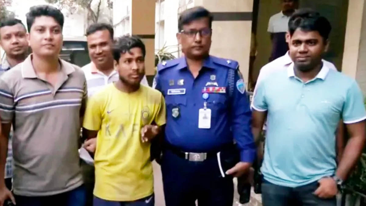 সাজাপ্রাপ্ত তারিকুল ইসলাম। ছবি- রূপালী বাংলাদেশ