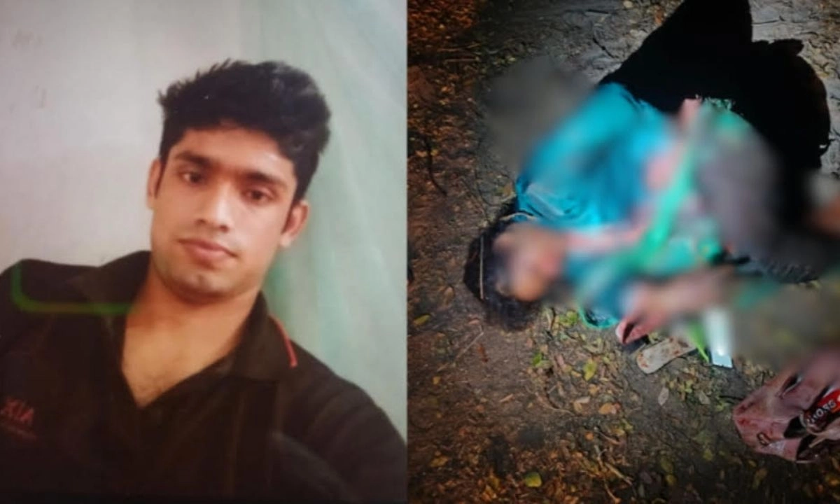 অভিযুক্ত হাবিবুর রহমান এবং আহত হয়ে পড়ে থাকা ছানোয়ারা বেগম। ছবি : সংগৃহীত