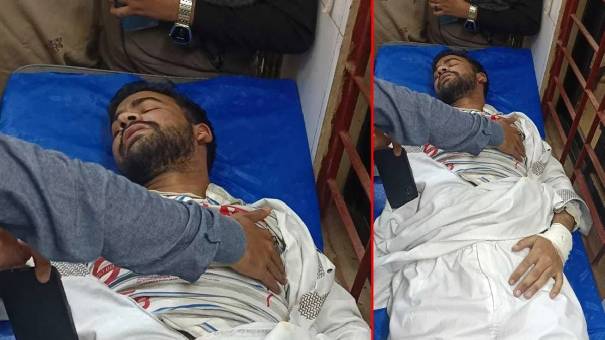 আহত চট্টগ্রামের জুলাইযোদ্ধা হাসনাত আবদুল্লাহ । ছবি : সংগৃহীত