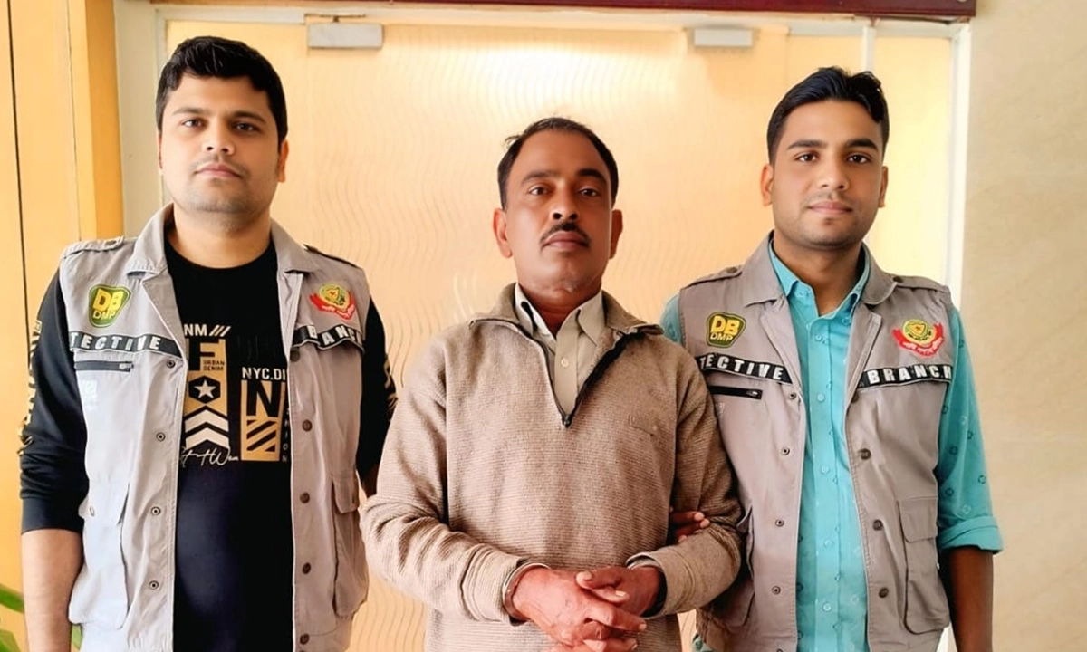 গ্রেপ্তারকৃত আজগর আলী ওরফে ভোলা। ছবি- সংগৃহীত