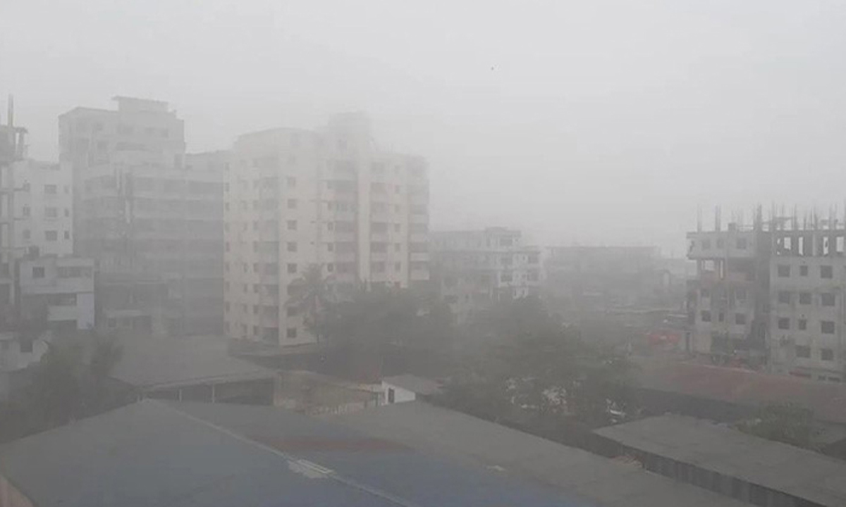 কুয়াশাচ্ছন্ন সকাল। ছবি : সংগৃহীত