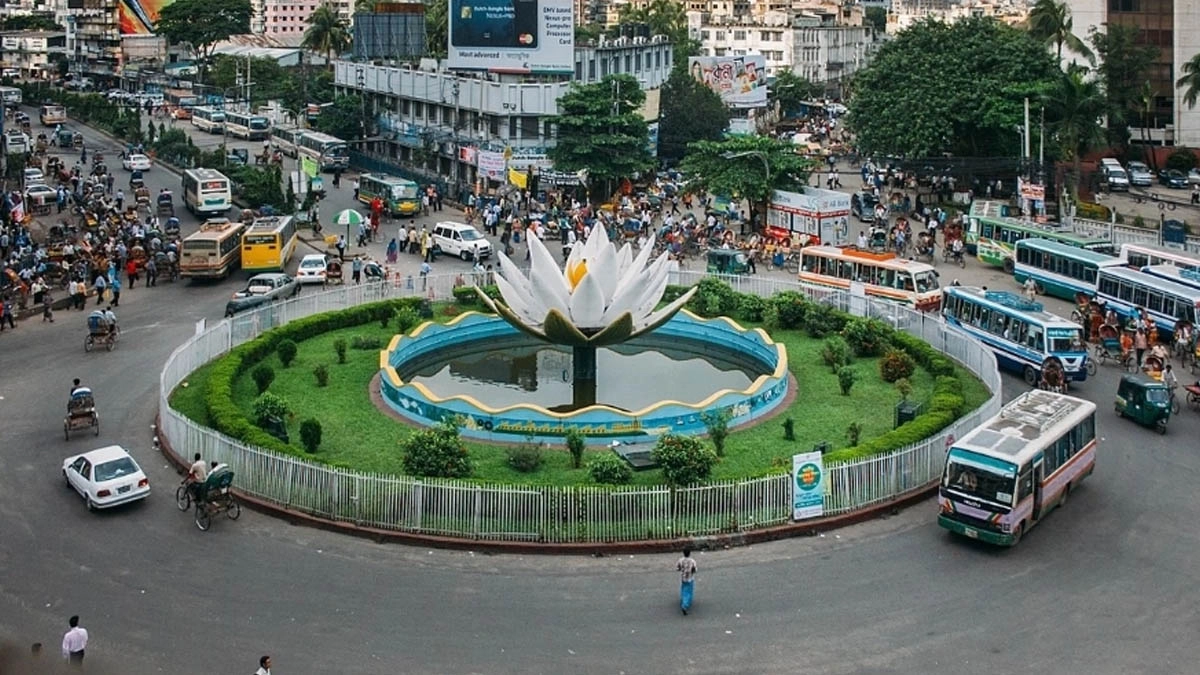 মতিঝিলের শাপলা চত্বর। ছবি : সংগৃহীত