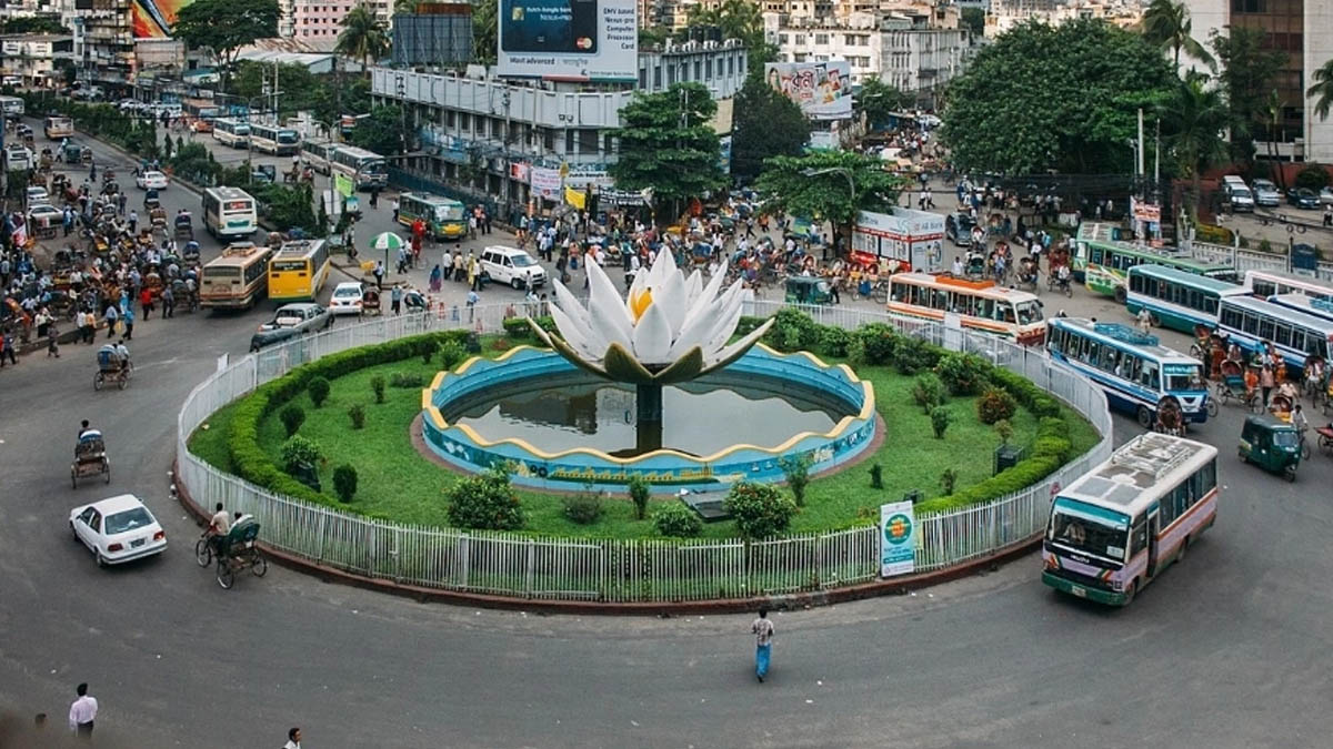 মতিঝিলের শাপলা চত্বর। ছবি : সংগৃহীত