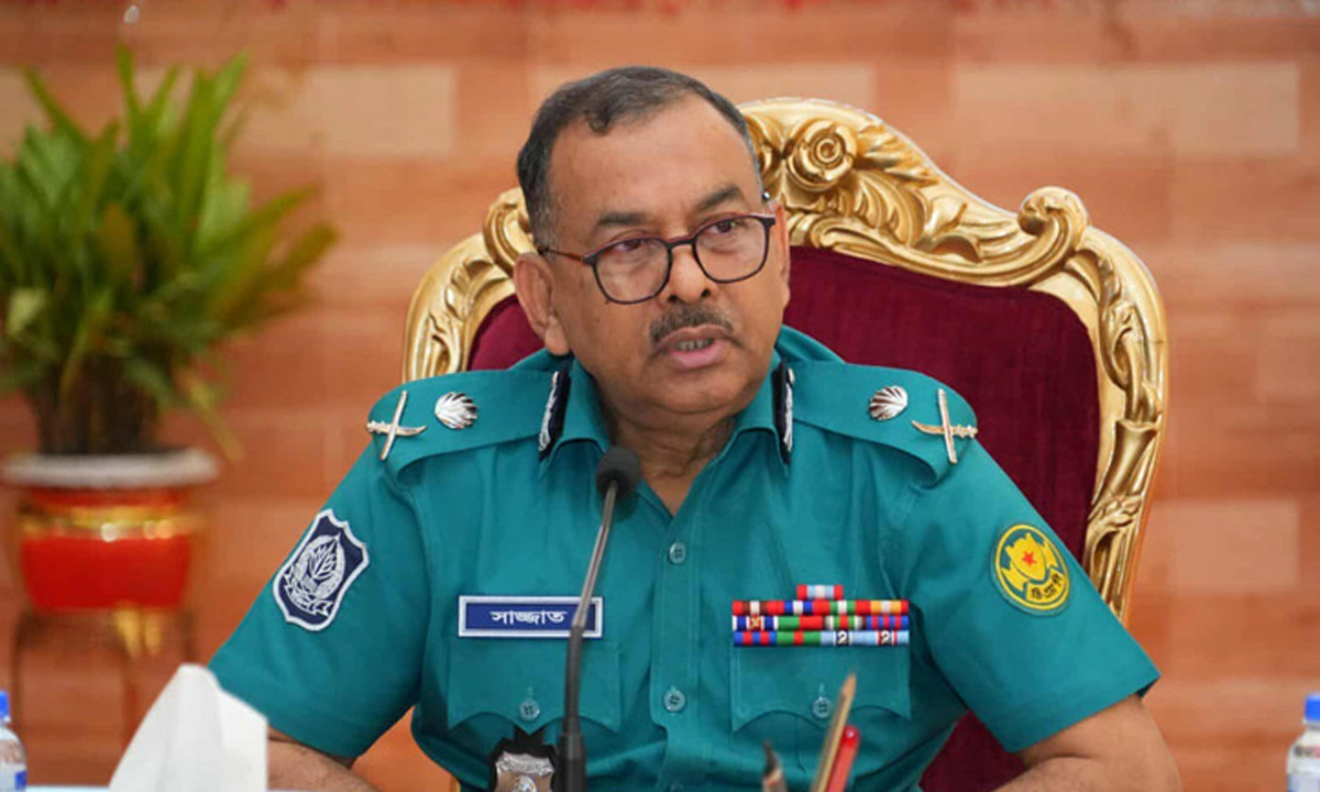 ডিএমপি কমিশনার শেখ মো. সাজ্জাত আলী। ছবি- সংগৃহীত