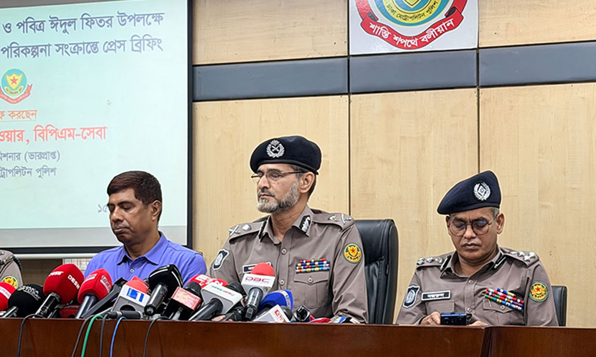 ডিএমপির ভারপ্রাপ্ত কমিশনার মো. সরওয়ার। ছবি : সংগৃহীত