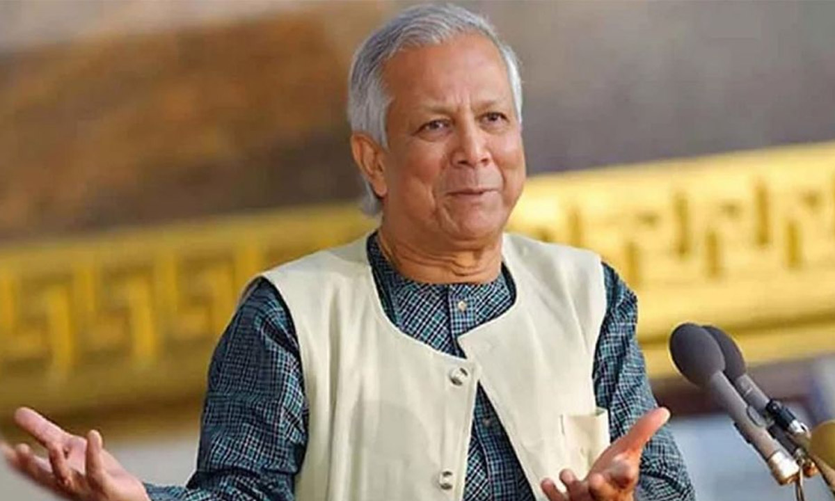 প্রধান উপদেষ্টা অধ্যাপক ড. মুহাম্মদ ইউনূস।  ছবি- সংগৃহীত