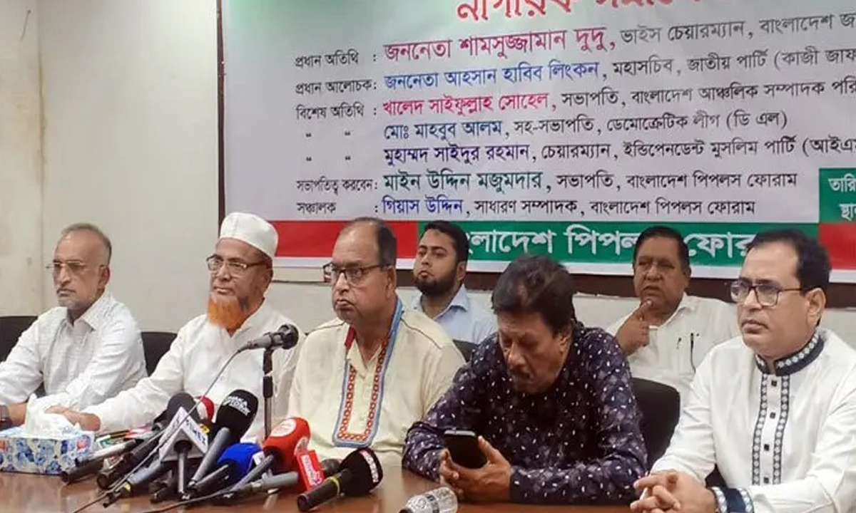 বিএনপির ভাইস চেয়ারম্যান শামসুজ্জামান দুদু। ছবি- সংগৃহীত