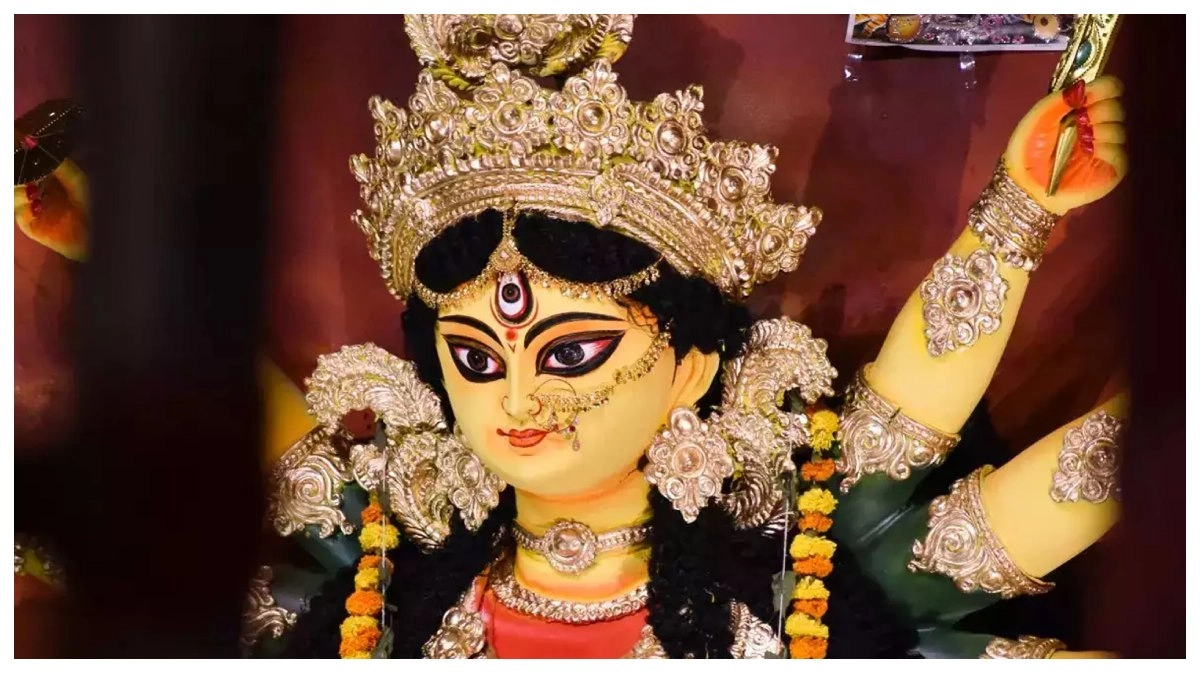 দেবী দুর্গার প্রতিমা। ছবি- সংগৃহীত